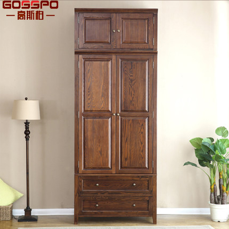 Carving Bedroom Children Wardrobe Design (GSP17-004)