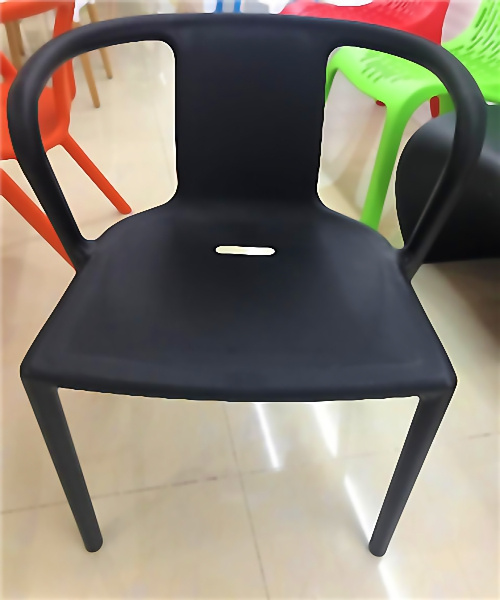 Modern Wooden Plastic Restaurant Bar Chair PP Dining Chair