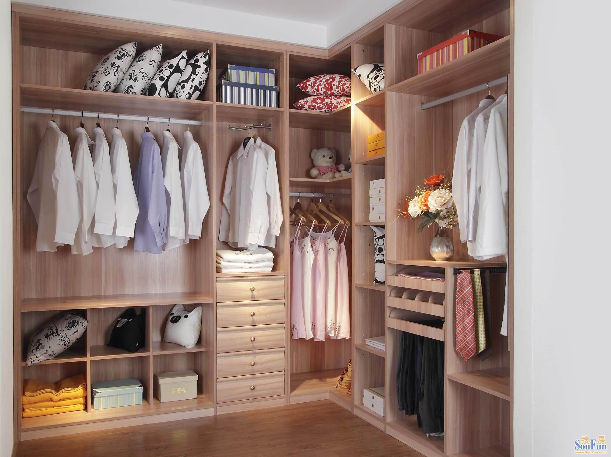 Europe Popular Bderoom Chest Walk in Wardrobe New Design