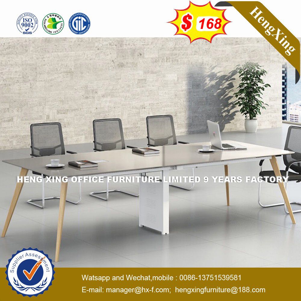 Solid Wood Competitive Price Trade Assurance Conference Table (HX-8N0771)