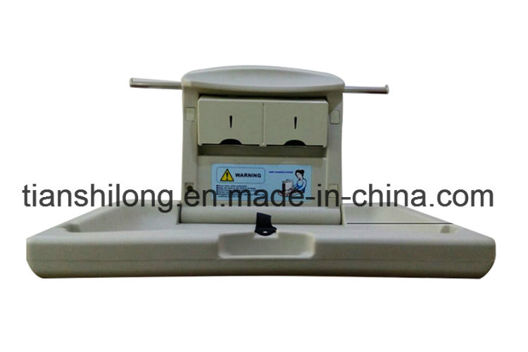 ABS Plastic Folding Wall Mounted Baby Changing Table Station