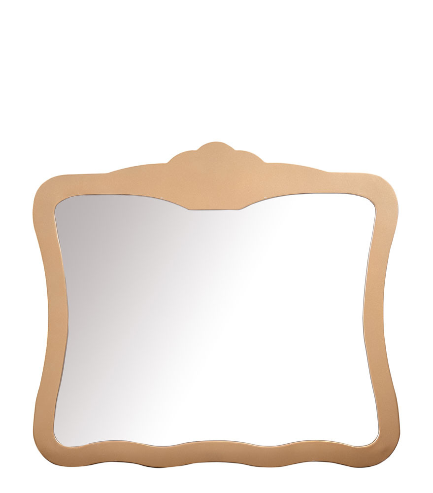 Rose Golden Wall Hang Stainless Steel Glass Mirror