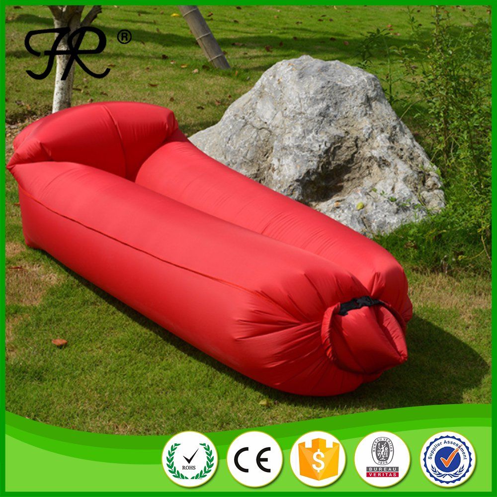 Nylon Lounge Sleeping Bed Inflatable Air Bed