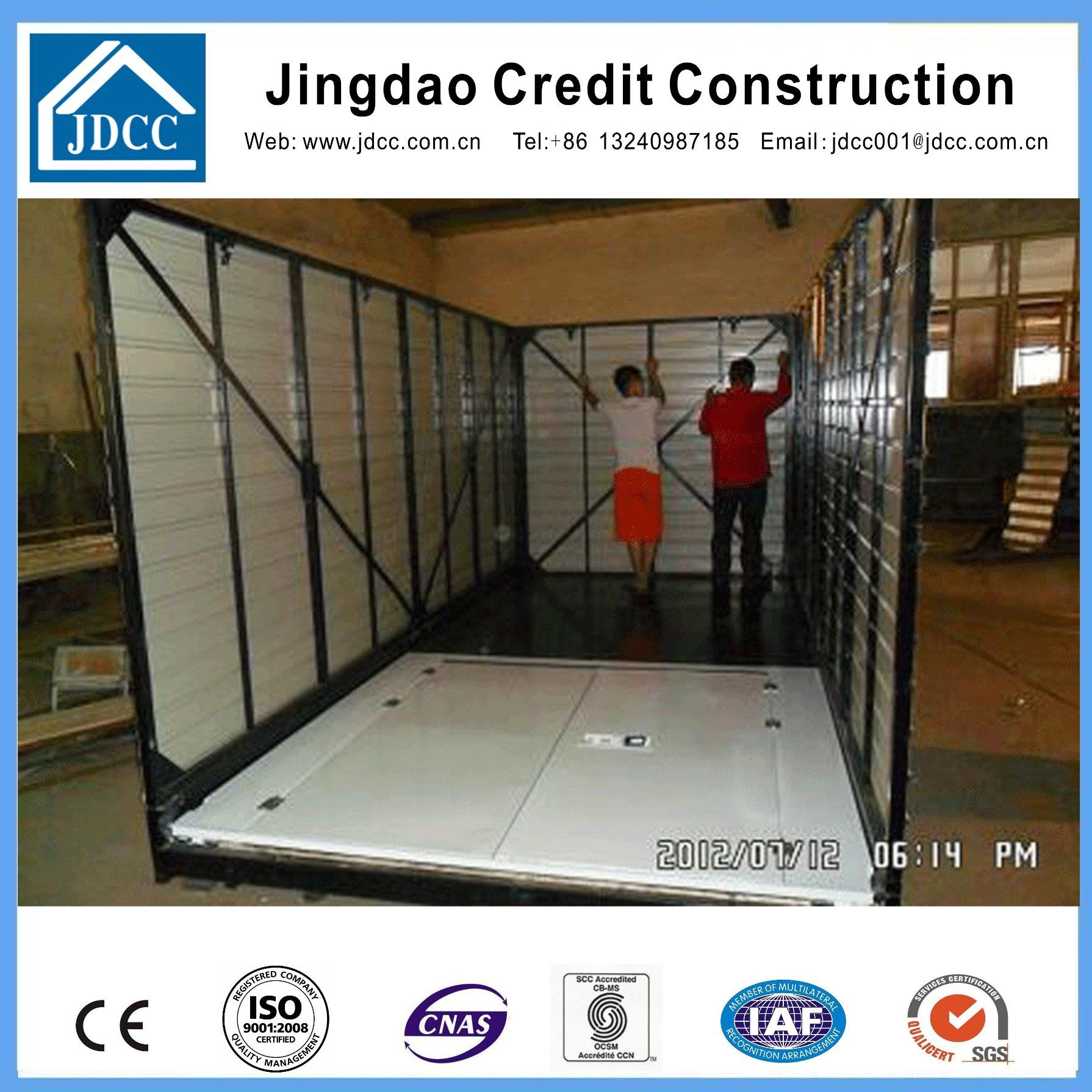 Quick Assembly Low Cost Storage Container