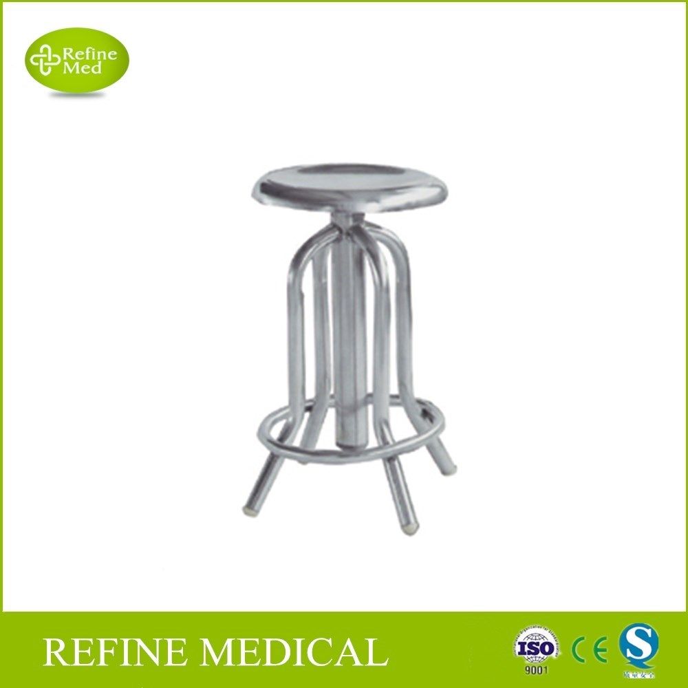 F-4 Medical Hospital Height Adjustment Stainless Steel Nurse Chair