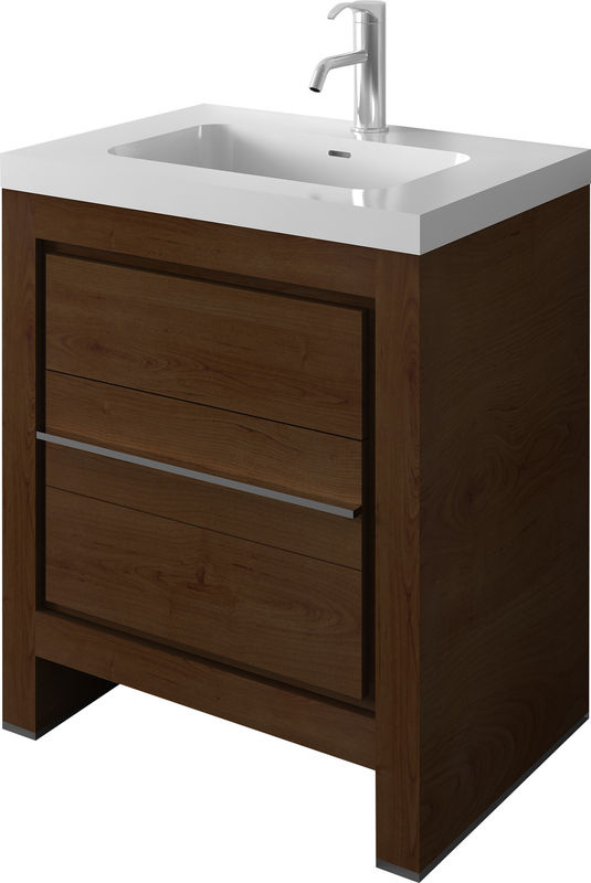 Elegant Bathroom Cabinet with Side Cabinet