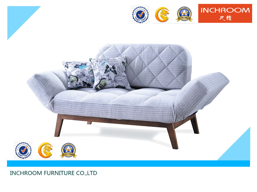 Modern Fabric Folding Sofa Bed Living Room Furniture