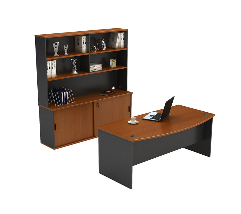Customizable Office Table Eco-Friendly Wooden L Shaped Office Desk