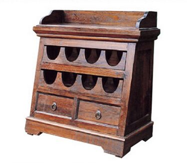 Wooden Stand Table with Drawer for Display