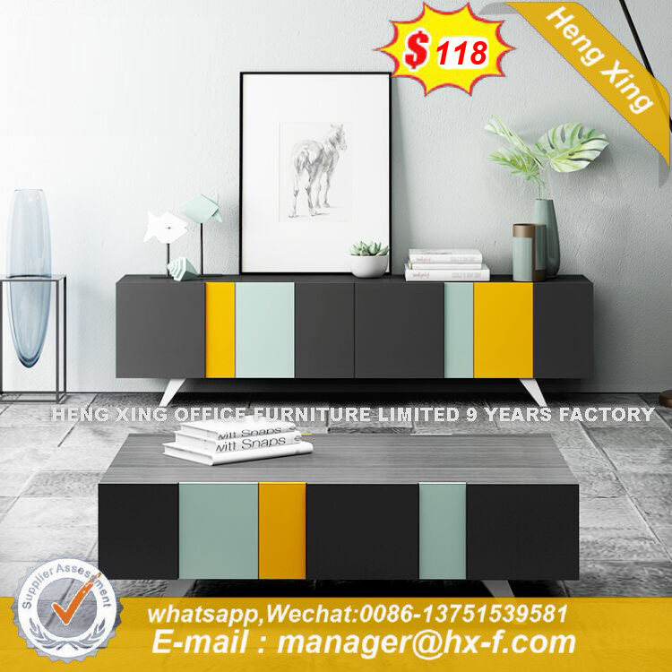 White Grey Fashion Modesty Panel Executive Office Table (HX-8ND9415)