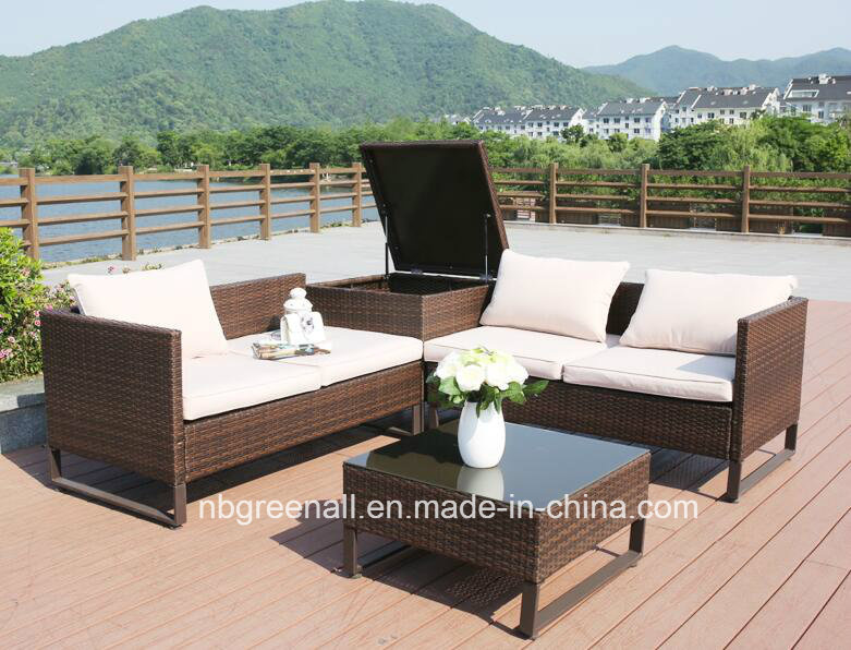 2018 New All Weather Outdoor Rattan Weave Garden Furniture Rattan Patio Furniture