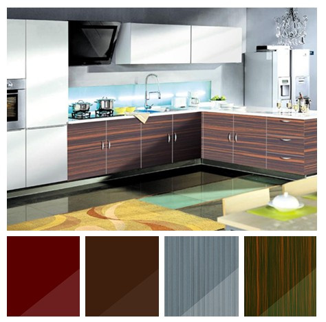 High Glossy Acrylic Kitchen Cabinet Sets, Modular Kitchen Cabinet