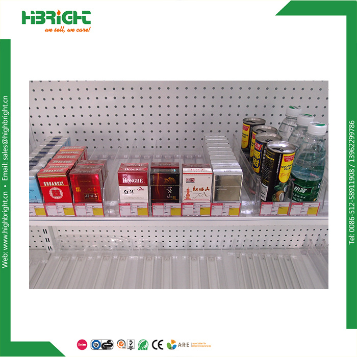 Supermarket Shelf Pushers for Cigarette and Drinks
