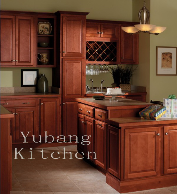 Wholesale Wooden Traditional Kitchen Cabinet #189
