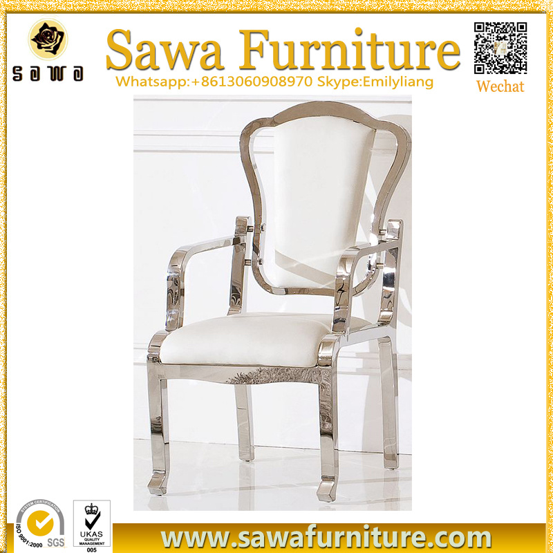 New Design Gold Wedding Stainless Steel Chair