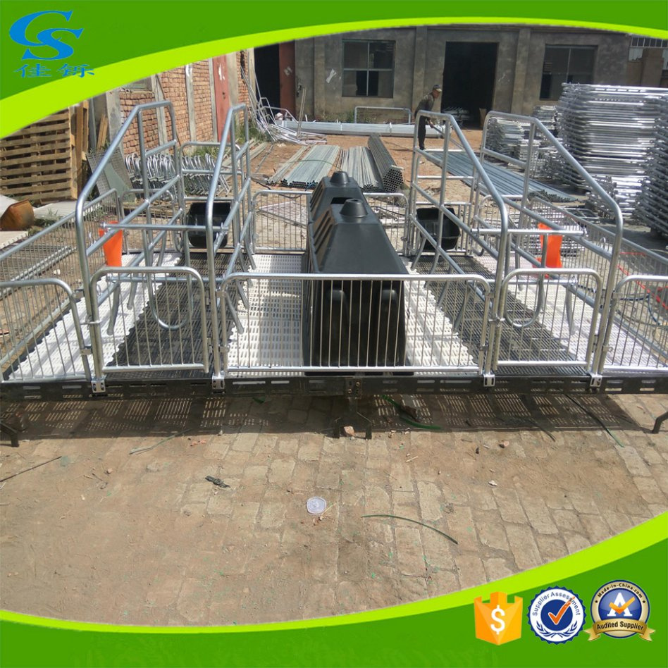 Farming Galvanized Pig Nursery Crates Bed
