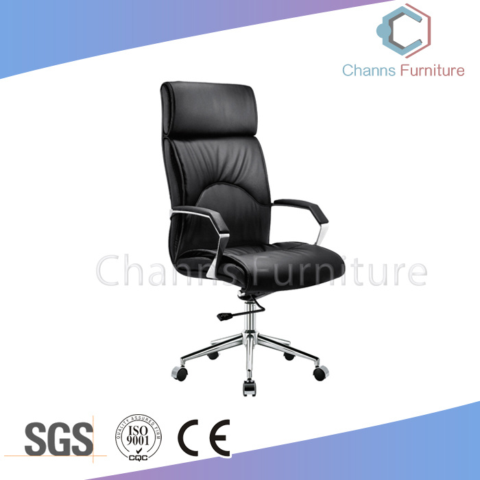 Modern Artificial Leather Chair Swivel Black Office Chair (CAS-EC1802)