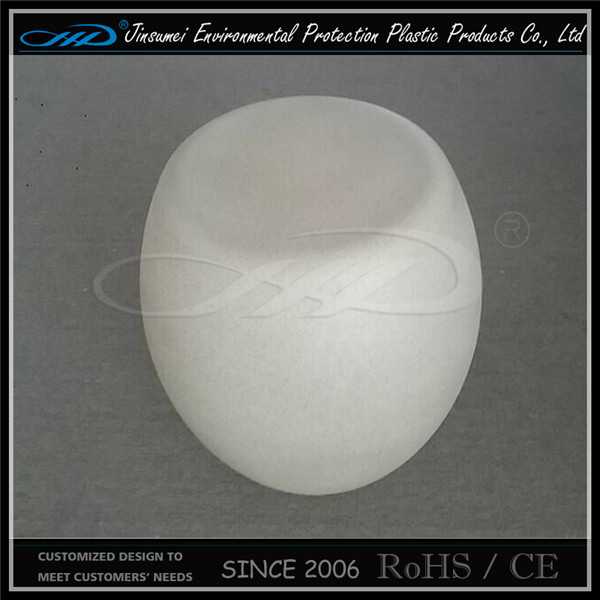 Plastic LED Furnitue Bar Stool with LLDPE Material