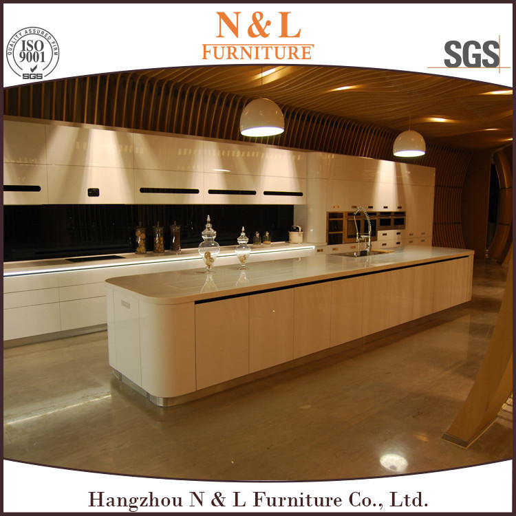 N & L Australian Style Thermofoil Wood Kitchen Furniture
