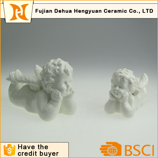 Ceramic Angel Figurines for Christmas Decoration