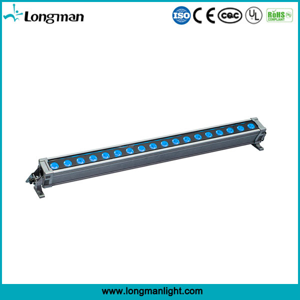 Outdoor RGBW 4in1 DMX 18*10W Light IP65 LED Wall Washer