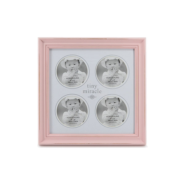 Muti-Opening Baby Wooden Photo Frame for Home Decoration