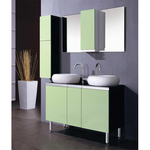 2017 Hot Sale Floor Standing MDF Bathroom Cabinet with Side Cabinet Sw-PS002