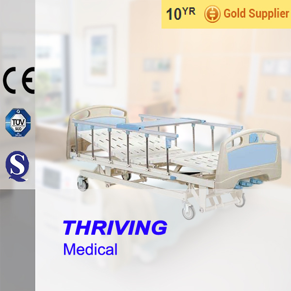 Three-Crank Hospital Medical Bed (THR-TCB106)