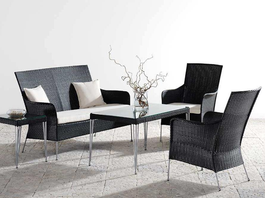 Garden Sectional Wicker Sofa Set Rattan Outdoor Furniture