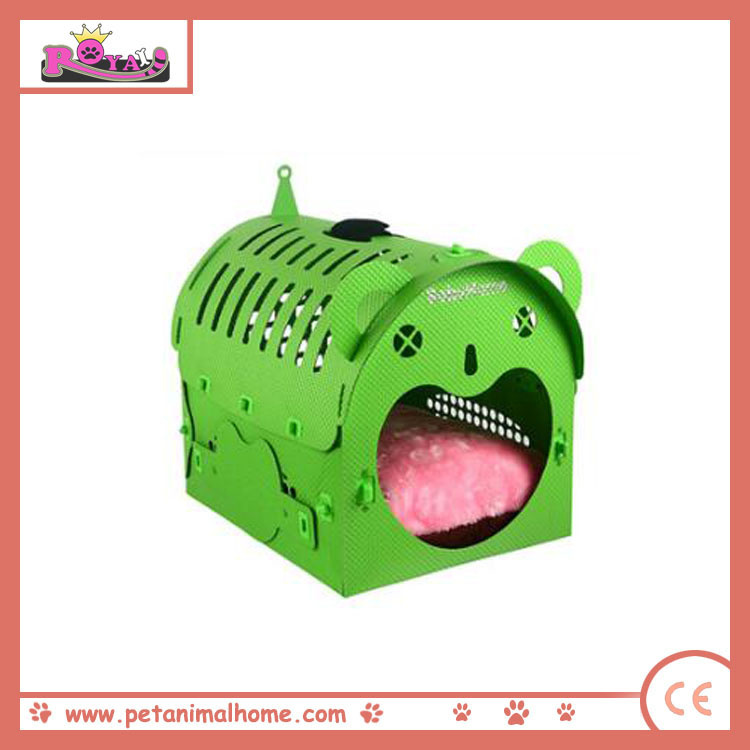 New Design Plastic Pet Bed in Green