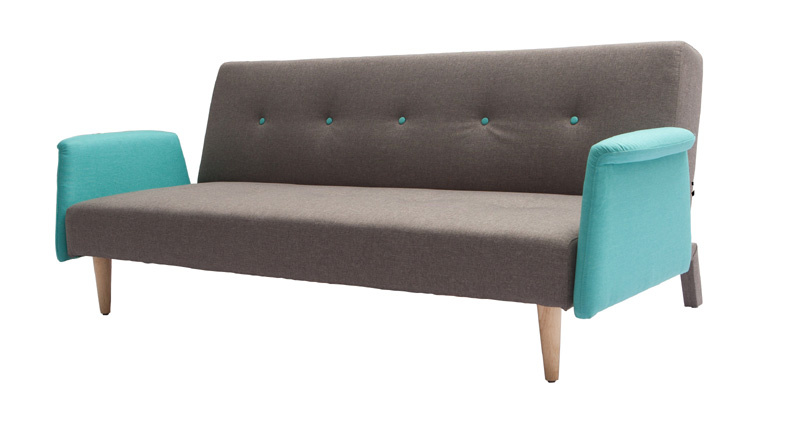 Best-Selling Modern Home Furniture Living Room Fabric Sofa Bed (HC036)
