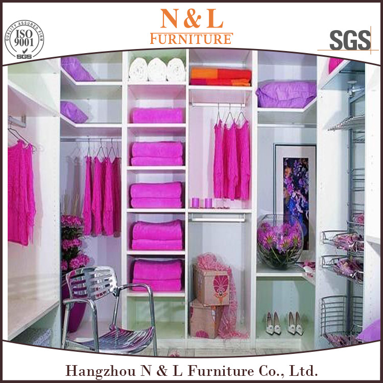 Morden Design MFC Bedroom Furniture Wooden Wardrobe