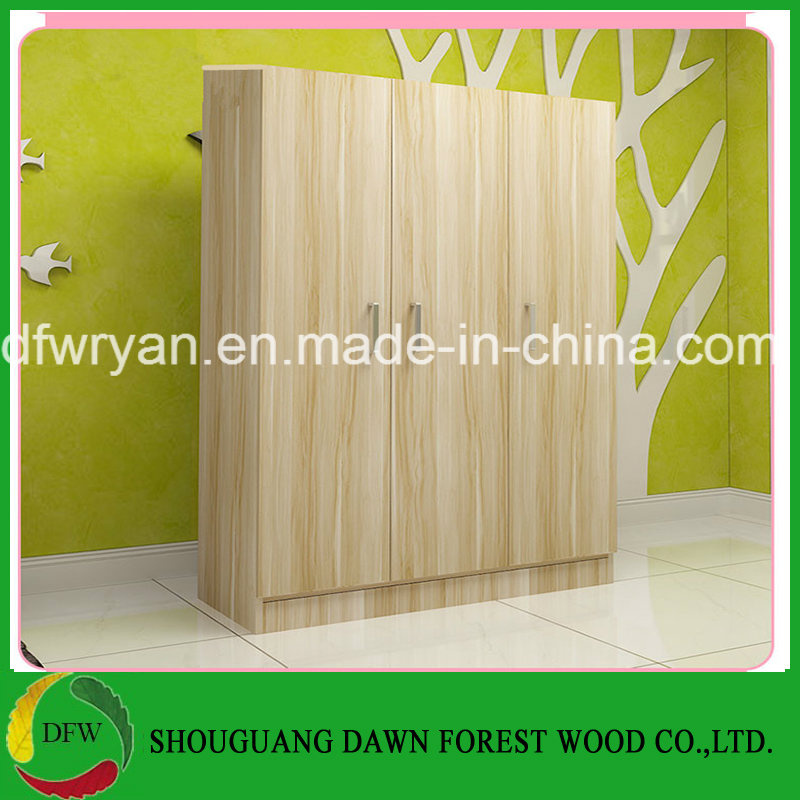 Wood Panels Wardrobe with Modern Design