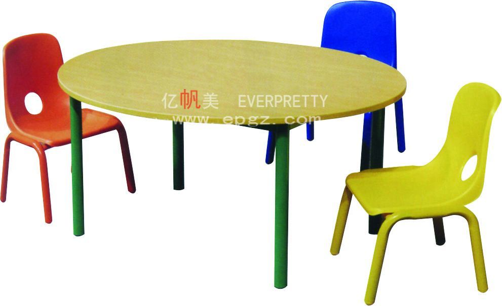 Nursery School Furniture Kids Plastic Table with Chair Baby Kids Furniture