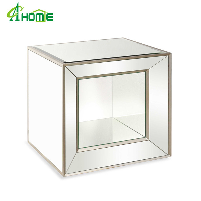 Hotel Bathroom Livingroom Morden Polish Mirrored Tea Table