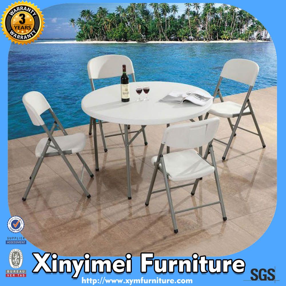 Hot Sale White Plastic Folding Chairs for Wedding, Cheap Outdoor Plastic Used Metal Folding Chair for Sale