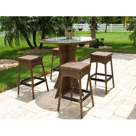 High Quality Wicker Bar Furniture (BF-1003)
