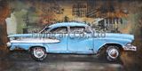 3 D Metal Painting Wall Deocr for Cars