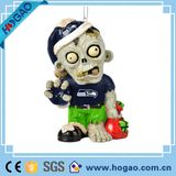 Customized Halloween Decoration Resin Skull Figurine