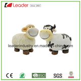 Polyresin Lovely Cow and Sheep Statues for Home and Garden Decoration