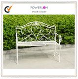 Vintage Antique Wrought Cast Iron Garden Bench for Outdoor Park Patio