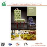 Hotel Room Furniture Antique Armless Wooden Chair