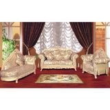 Fabric Sofa with Wood Sofa Frame (153B)