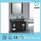 Tempered Glass Basin Bathroom Cabinet (BLS-NA084)