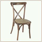 Antique X Back Chair Wedding Event Rental