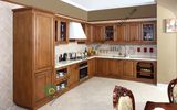 Us Style Solid Wood Kitchen Cabinets Made in China (zs-302)