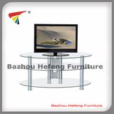 Metal Glass TV Cabinet TV Furniture (TV054)