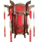 Antique Chinese Wooden Palace Lantern Hf010