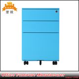 New Office Furniture A4 Mobile Metal Pedestal Filing Cabinet