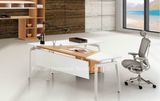 Factory Direct MFC Office Furniture Desk for Manager/Director Design (HF-YZ001)